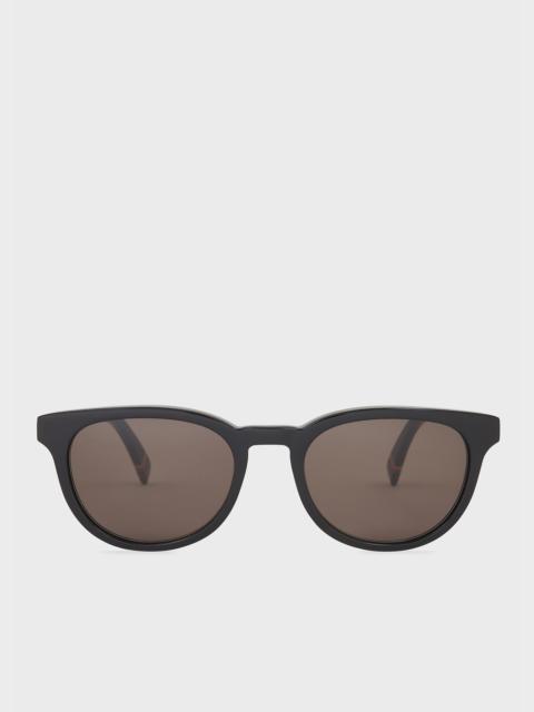 Black 'Macklin' Sunglasses