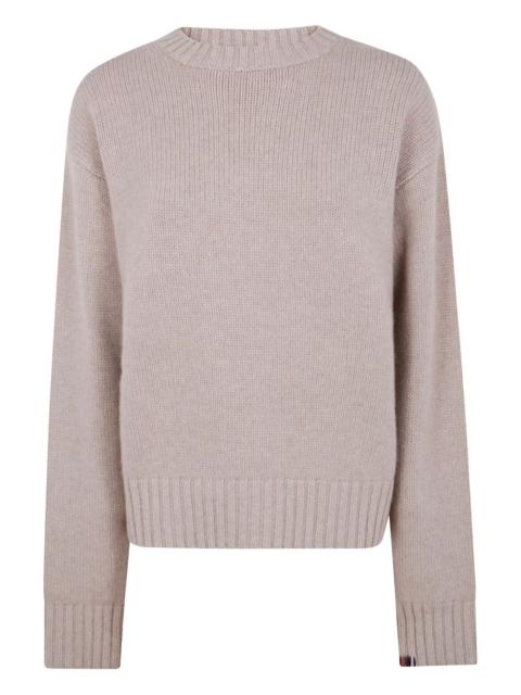 crew-neck cashmere sweater