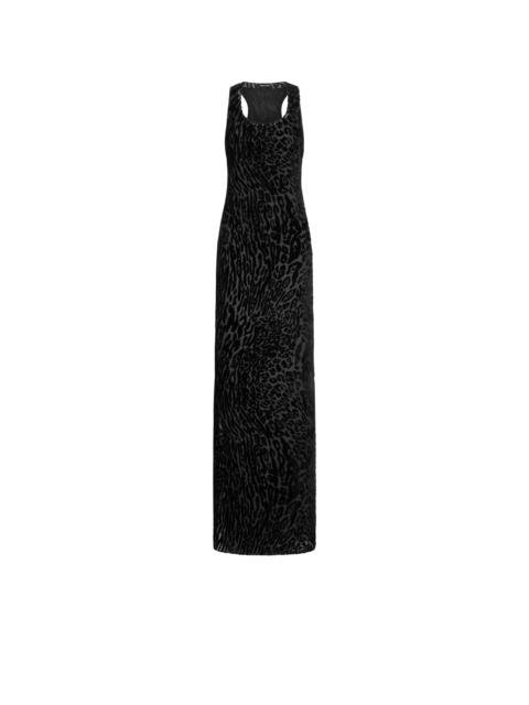 RACERBACK EVENING DRESS