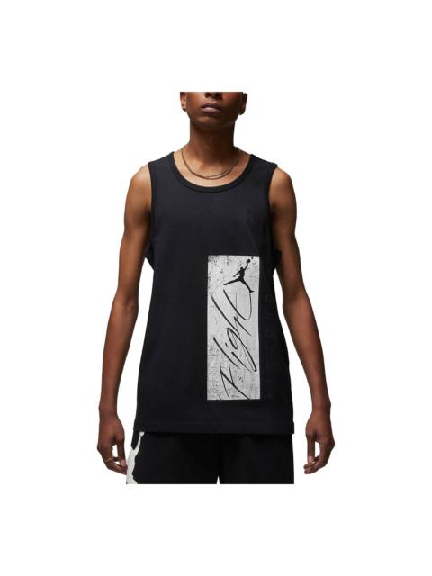 Air Jordan Essentials Graphic Tank 'Black White' FJ2084-010