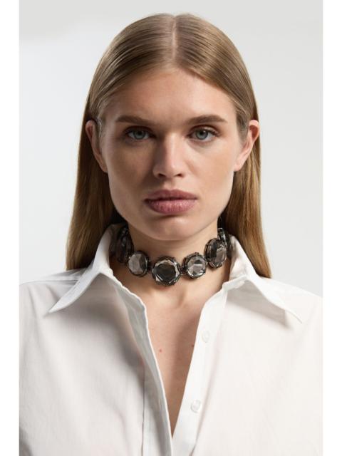 Crystal Look Chunky Choker