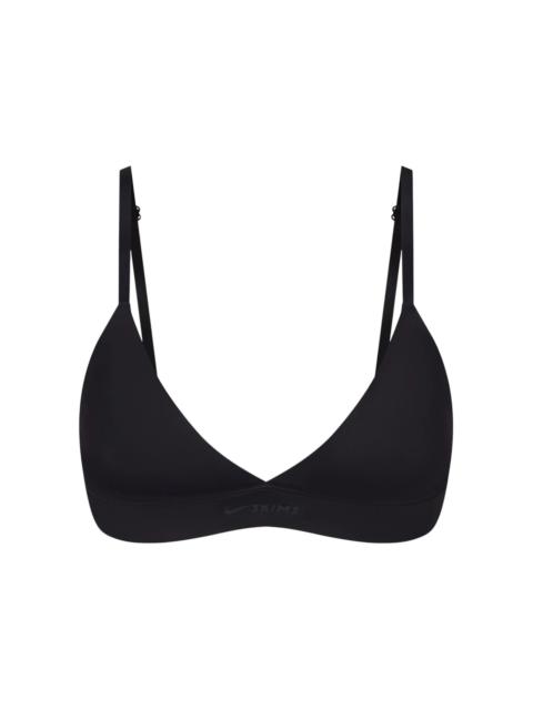 Nike x SKIMS Women's Shine Triangle Bra Obsidian
