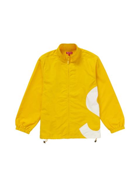 Supreme S Logo Track Jacket Yellow