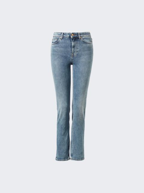Marlo Straight Leg Jeans Mid Blue