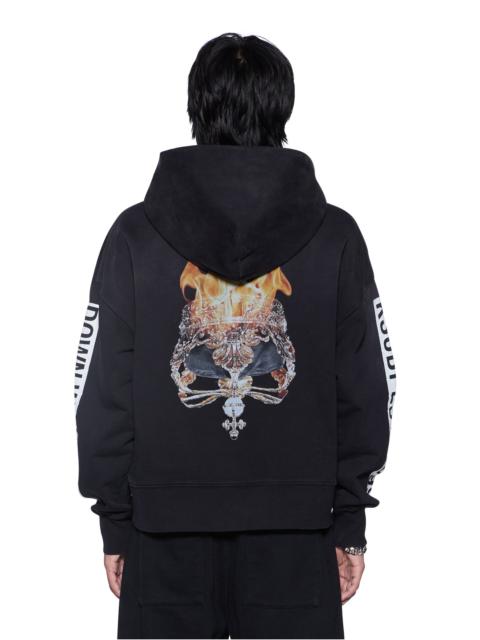 KINGS HALEN ZIP HOODIE BLACK FADE