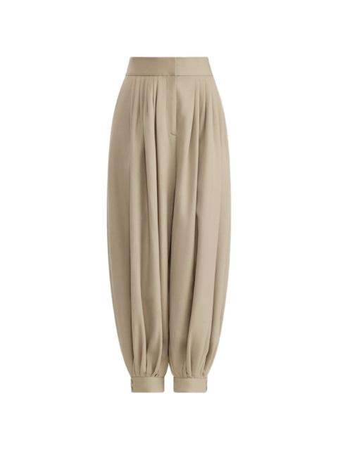pleated trousers