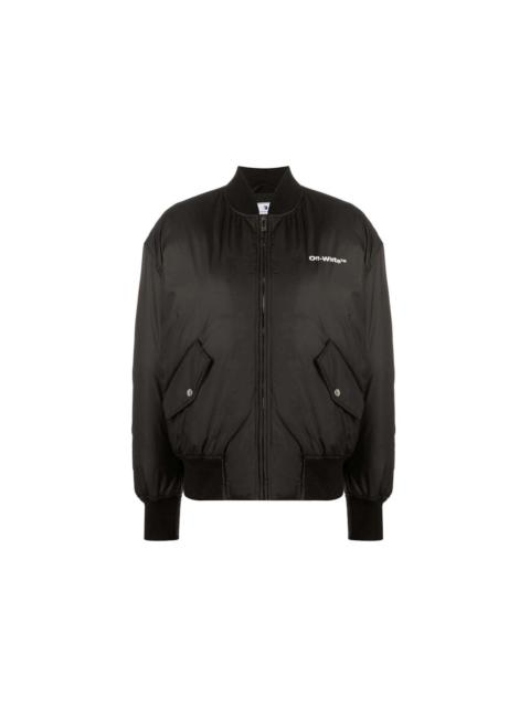 OFF-WHITE Peach NY Over Bomber Black/White