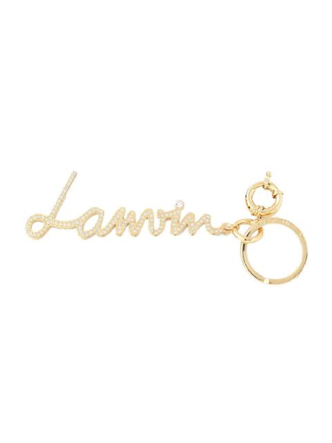 Lanvin Rhinestone Keychain