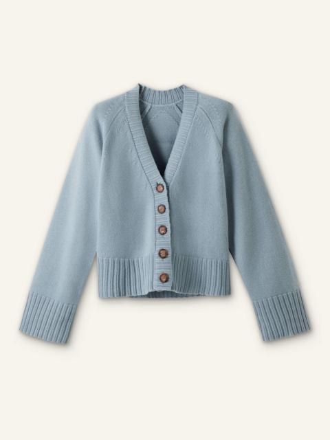 V-Neck Raglan Cardigan