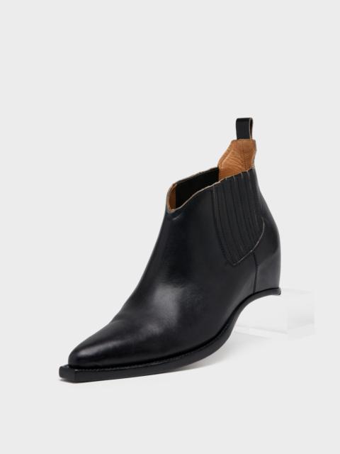 Heel-less Western Chelsea Boots