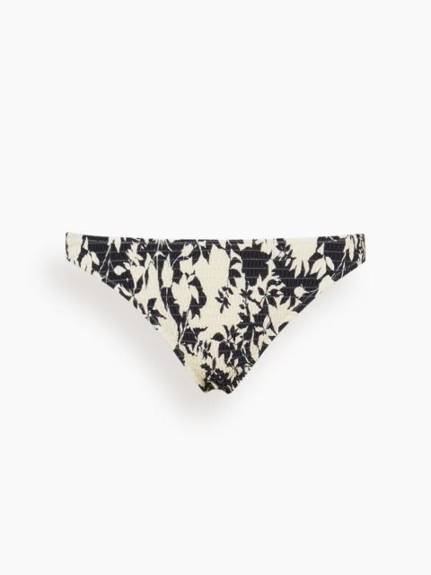 Valencia Bikini Bottom in Black Multi