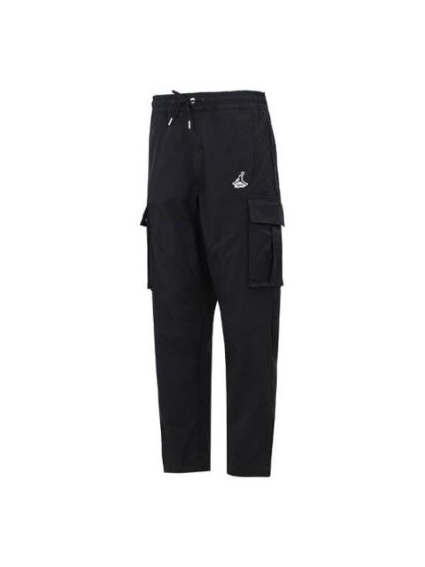 Men's Air Jordan Utility Big Pocket Cargo Casual Long Pants/Trousers Autumn Black DH9071-010