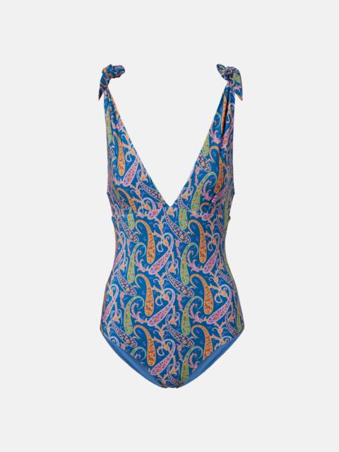 Paisley swimsuit