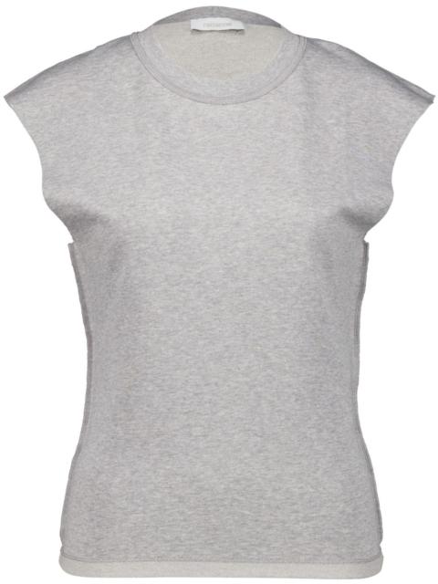 chain-detail cotton T-shirt