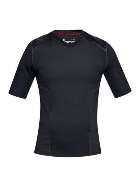 Under Armour Perpetual Superbase 1/2 Sleeve T-shirt 'Black' 1320980-001