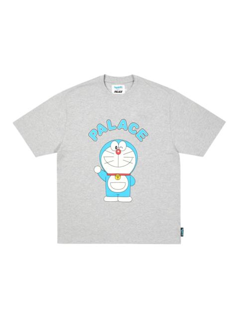 Palace Doraemon T-Shirt Grey Marl