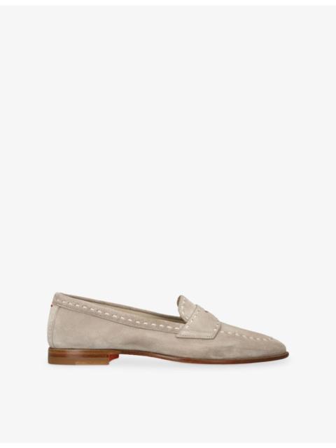 Marlene Suede Loafers