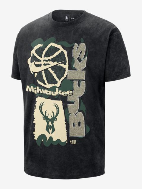 Milwaukee Bucks Courtside Men's Nike NBA Max90 T-Shirt