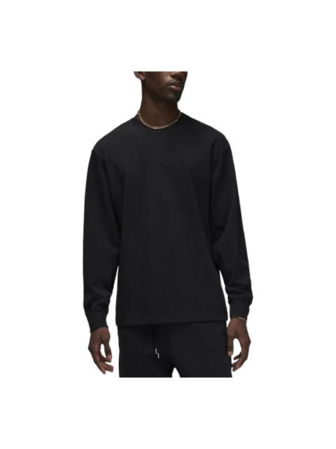 Air Jordan Wordmark Long Tee 'Black' FJ0703-010