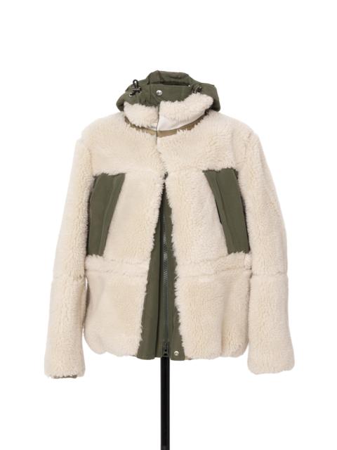 Faux Shearling Blouson