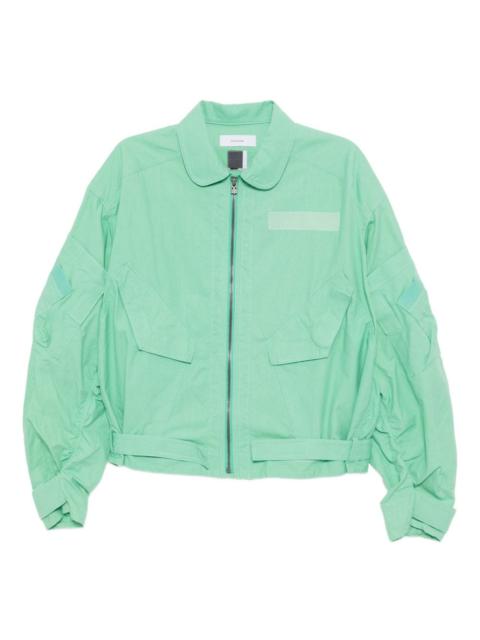 collared pilot jacket