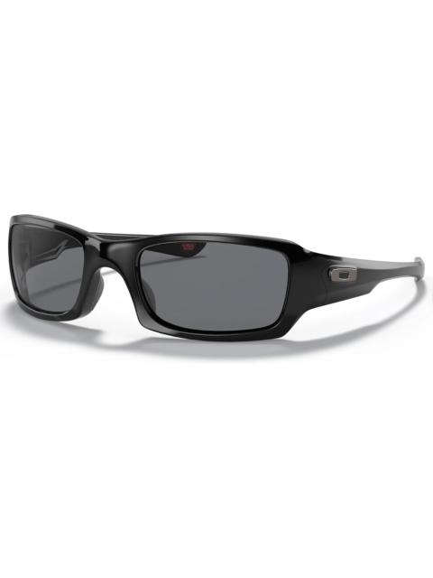 Oakley Five Squared Sunglasses Polished Black/Grey (OO9238-04)