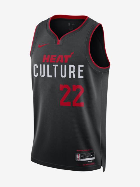 Jimmy Butler Miami Heat City Edition 2023/24 Nike Men's Dri-FIT NBA Swingman Jersey
