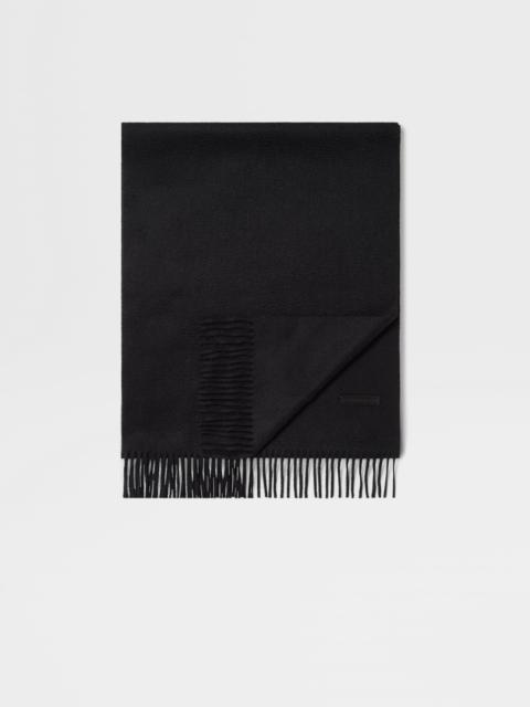 BLACK OASI CASHMERE SCARF