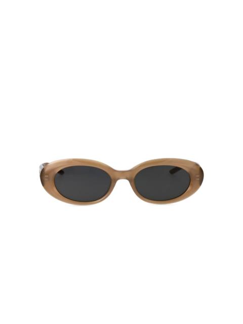 Molta oval-frame sunglasses