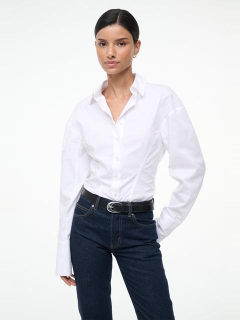 STAUD AIDA TOP WHITE