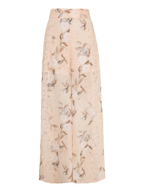 CASCADIAN LACE TRIMMED PANT