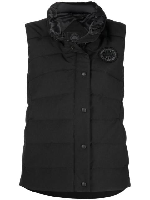 feather-down padded gilet