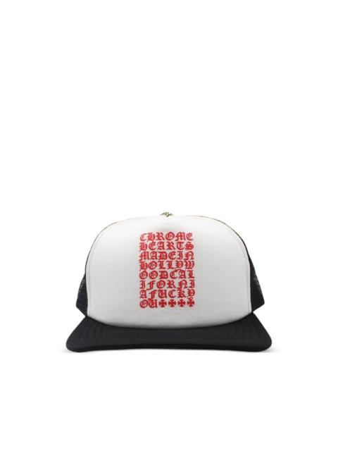 Eyechart trucker hat