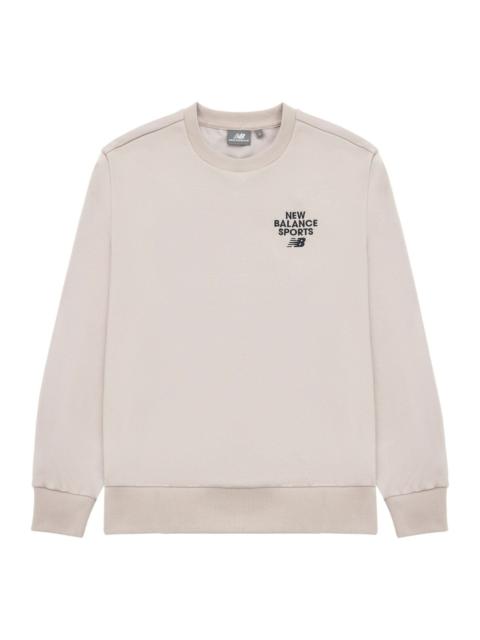 New Balance Sportswear Sweatshirt 'Beige' 5CD12023-LBE