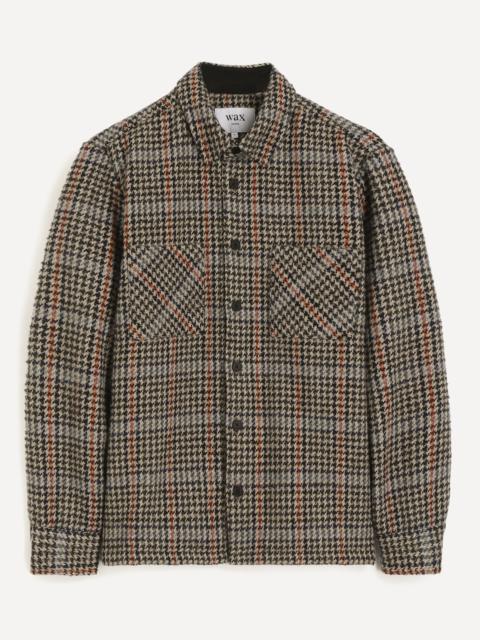 Whiting Houndstooth Wool-Blend Shirt