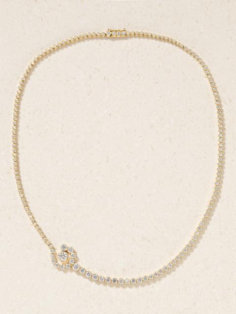 Escargot 18-karat Gold Diamond Necklace