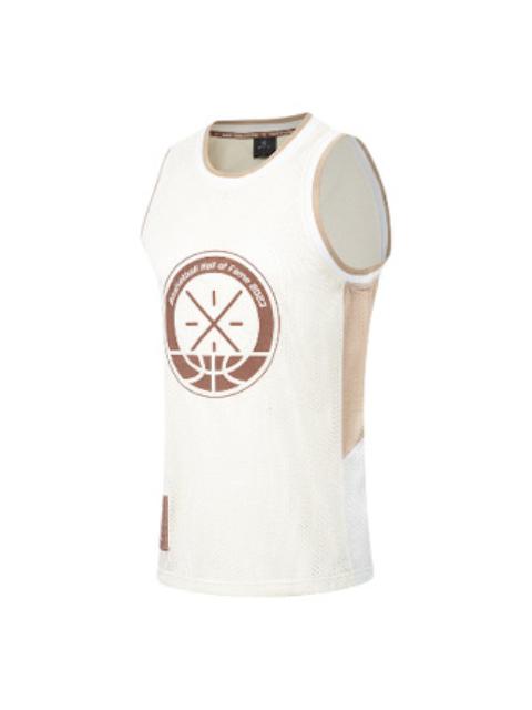 Li-Ning Way of Wade Hall of Fame 2023 Basketball Jersey 'Beige' AAYT735-2