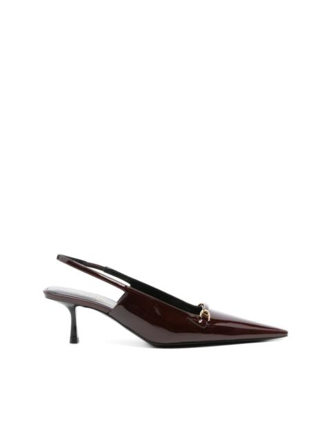 55mm Carine slingback pumps