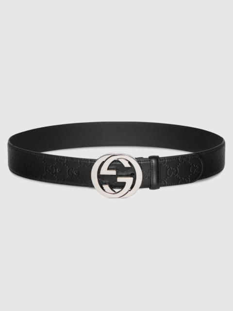 Gucci Signature leather belt