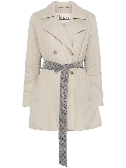 belted trench coat