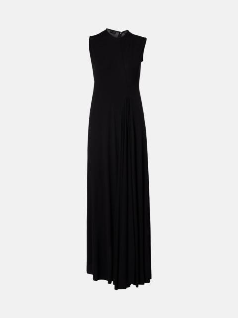 Pleated maxi dress