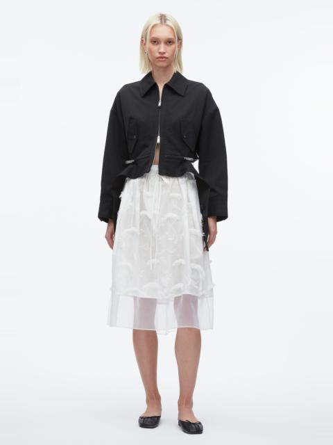 Fil Coupé Midi Skirt