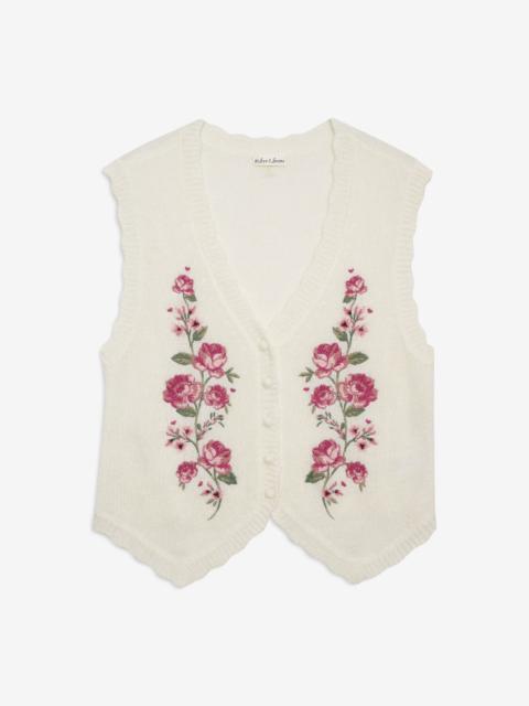 Molly Embroidered Sweater Vest