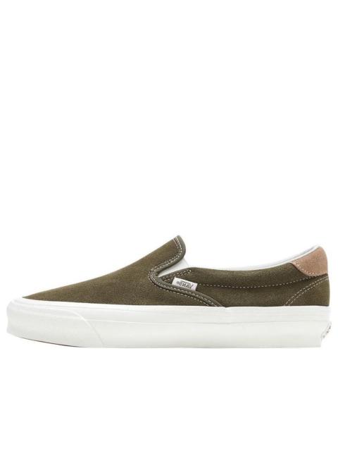 Vans OG SlipOn 59 LX 'Dark Green' VN0007QEOLV