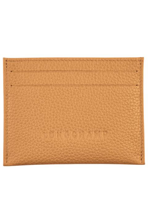Le Foulonné Cardholder Walnut - Leather