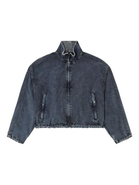 G-Leam-R1 cropped denim jacket