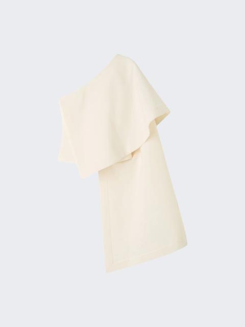 Draped Cape Top Cream