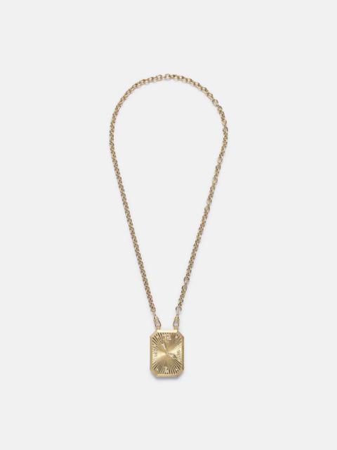 Thinking of You 18kt gold pendant necklace with diamonds