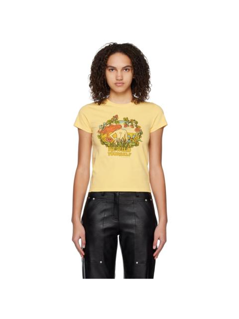 Yellow 'Rewild Yourself' T-Shirt