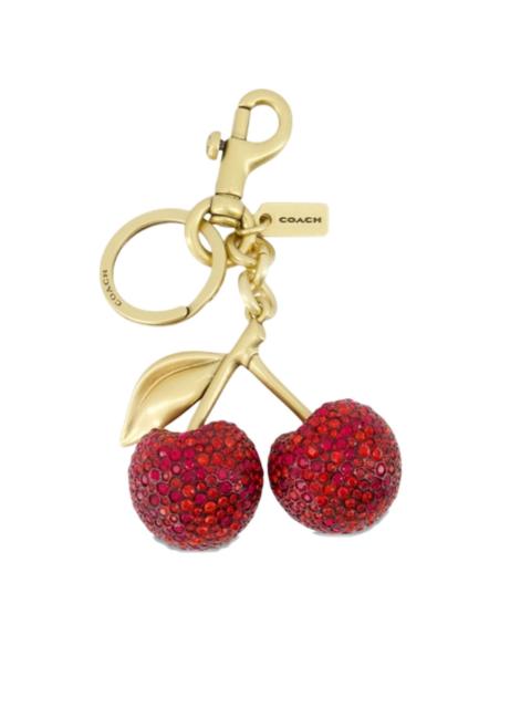 cherry-motif bag charm